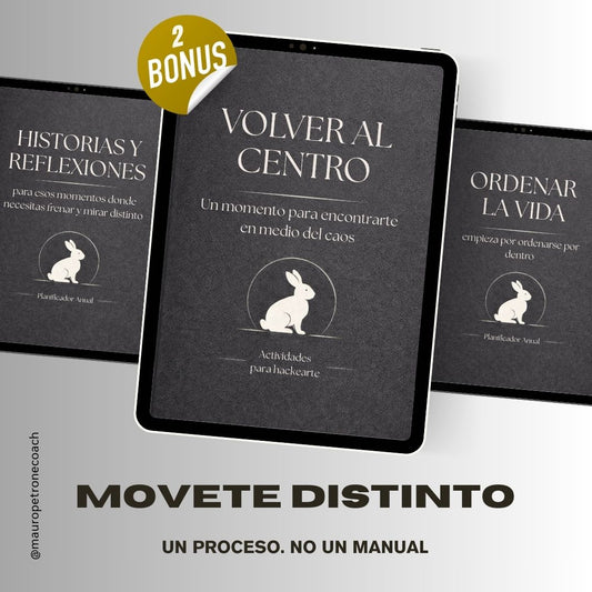 Organizá tu vida en 12 semanas + 2 bonus exclusivos.
